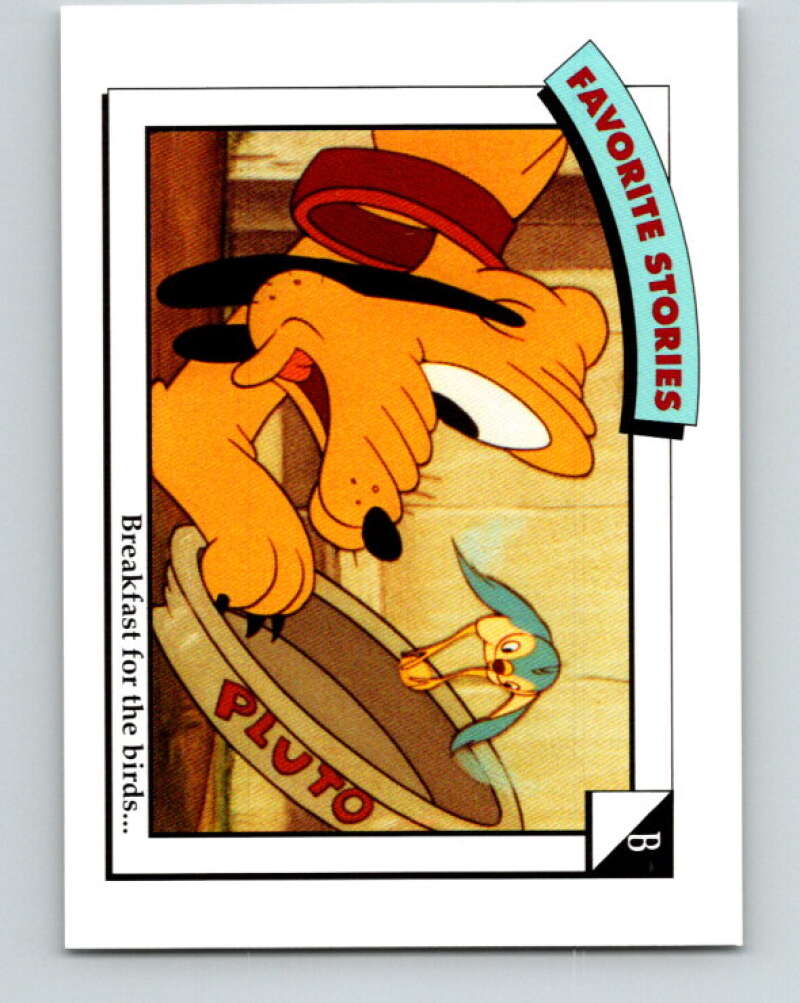 1991 Impel Walt Disney #17 B Breakfast for the birds V41635