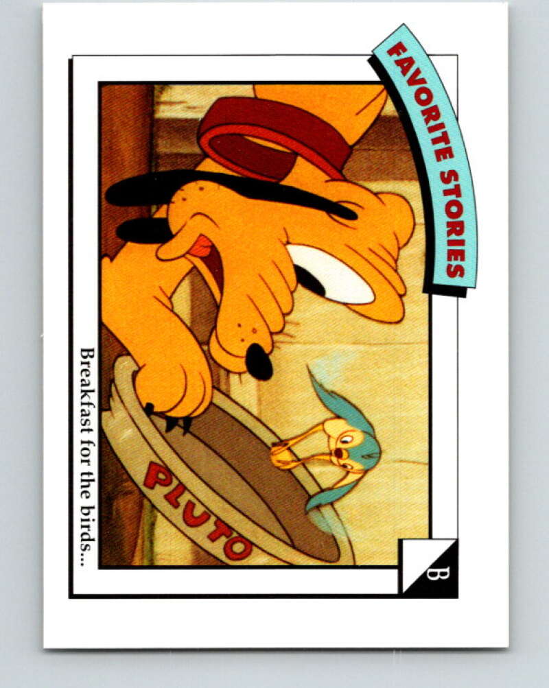 1991 Impel Walt Disney #17 B Breakfast for the birds V41636