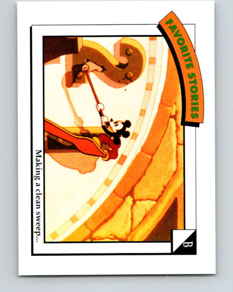 1991 Impel Walt Disney #26 B Making a clean sweep V41660