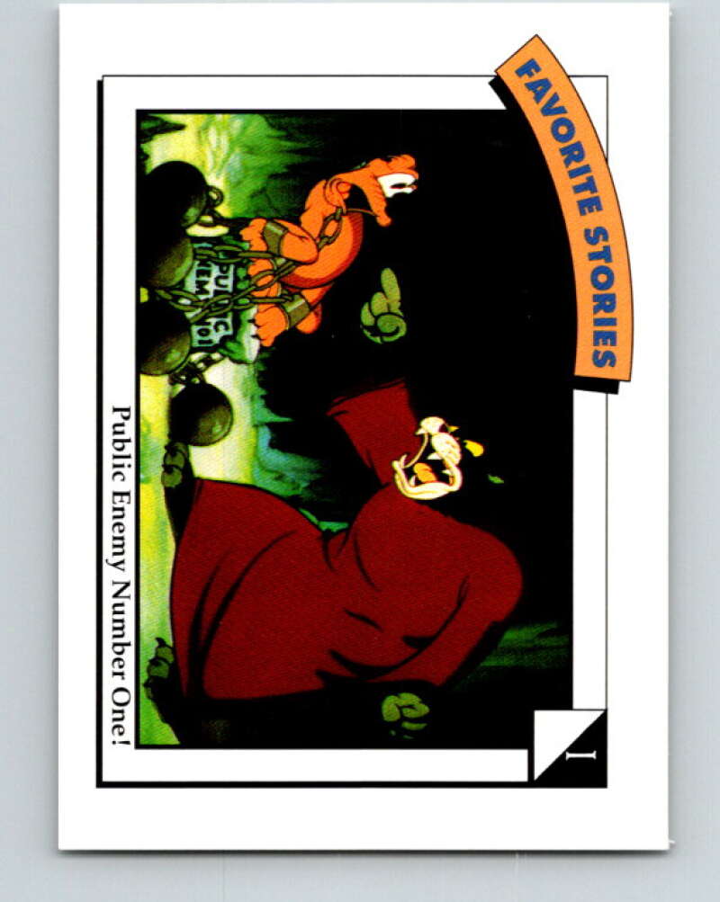 1991 Impel Walt Disney #48 I Public Enemy Number One V41697