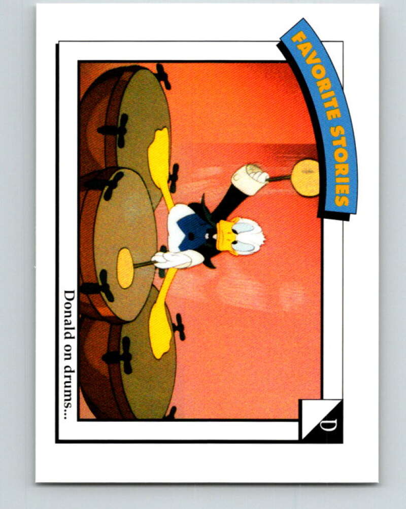 1991 Impel Walt Disney #58 D Donald on drums V41719