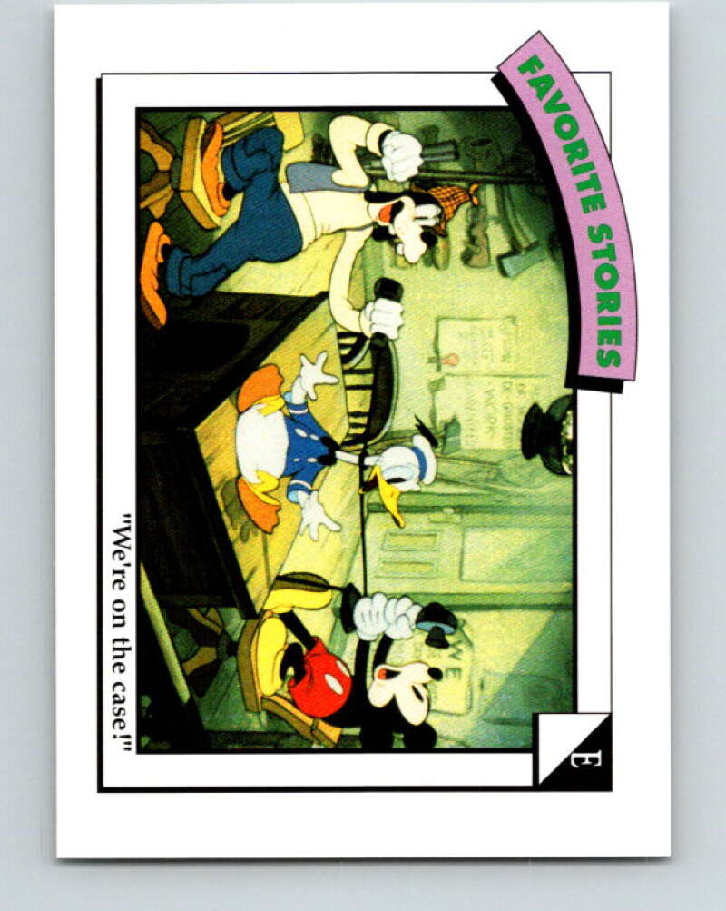 1991 Impel Walt Disney #68 E Were on the case V41739