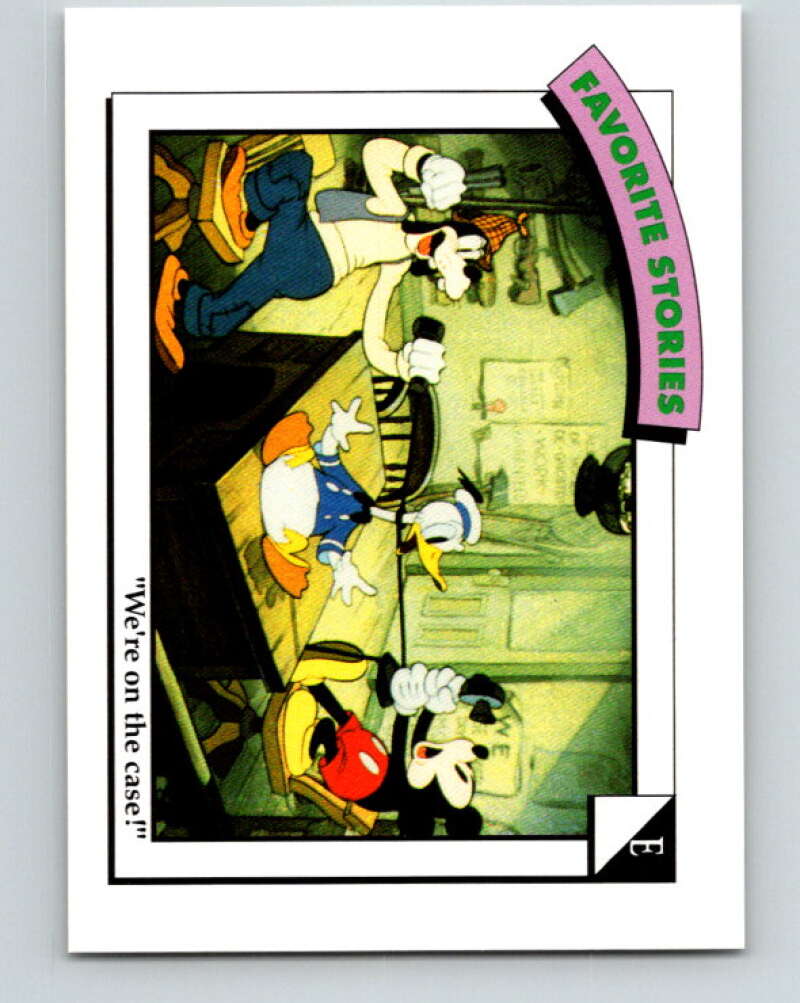1991 Impel Walt Disney #68 E Were on the case V41740