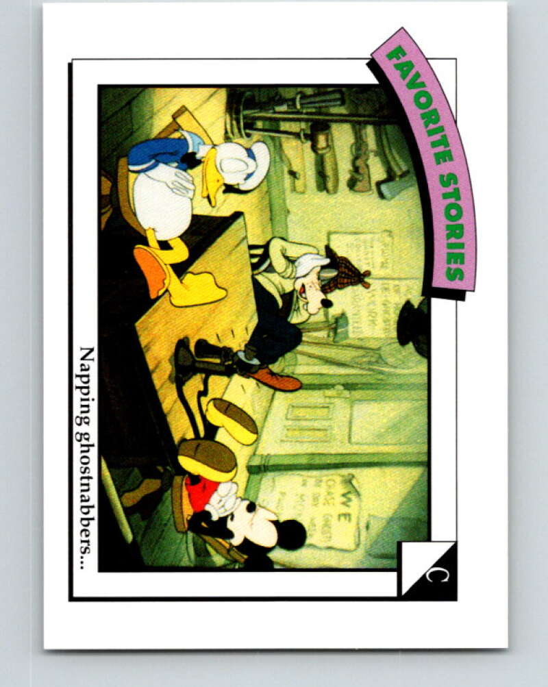 1991 Impel Walt Disney #72 C Napping ghostnabbers V41750
