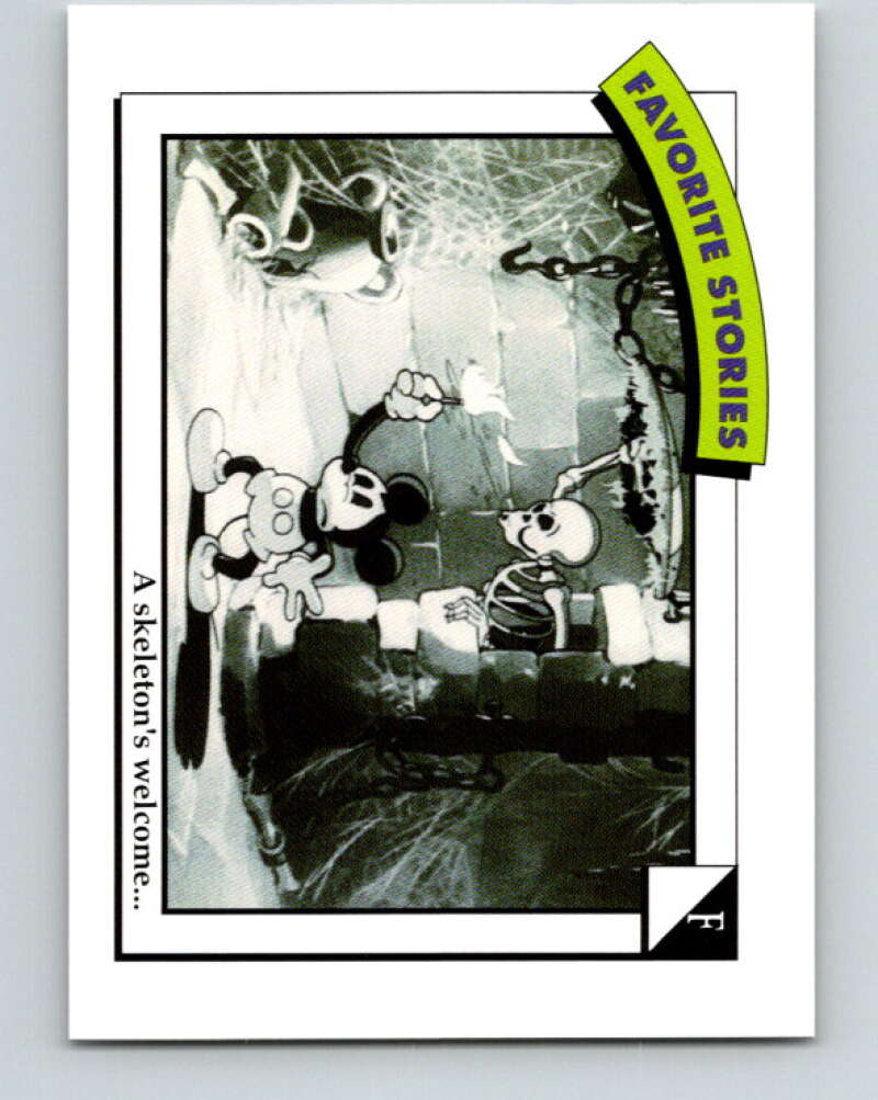 1991 Impel Walt Disney #78 F A skeletons welcome V41762