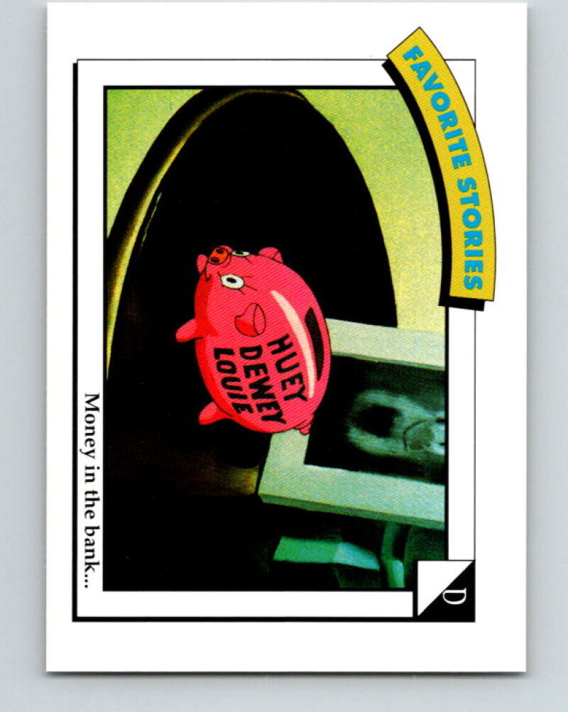 1991 Impel Walt Disney #85 D Money in the bank V41778