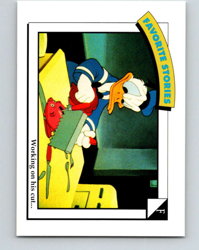 1991 Impel Walt Disney #87 F Working on his cut V41784