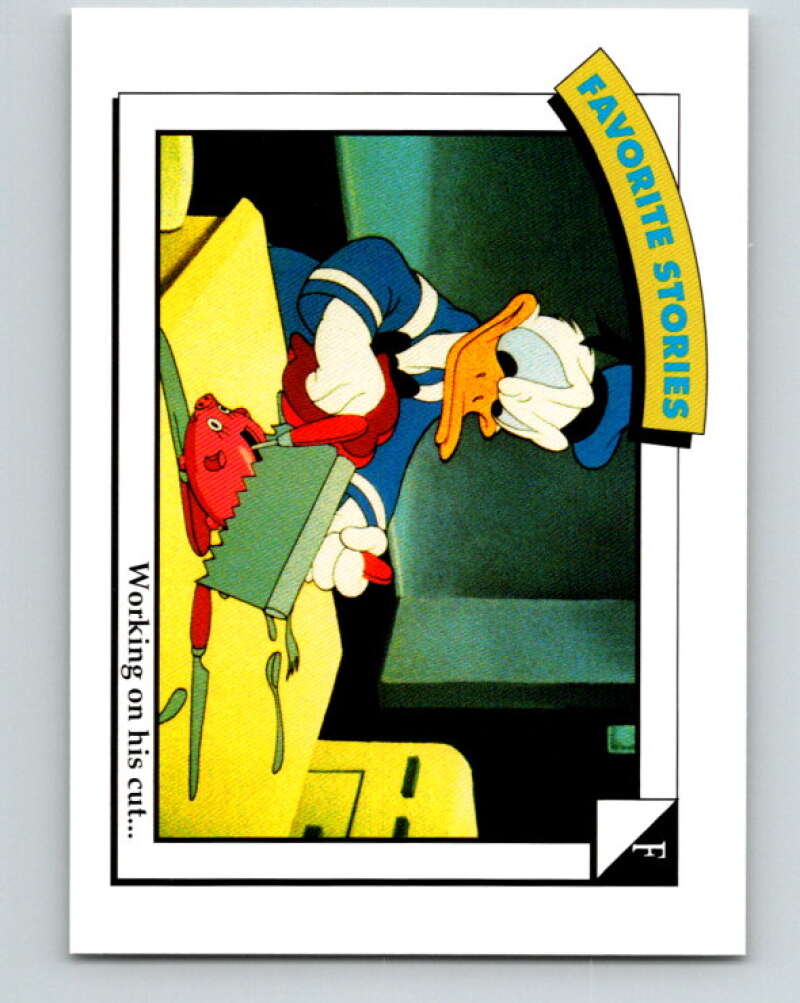 1991 Impel Walt Disney #87 F Working on his cut V41785