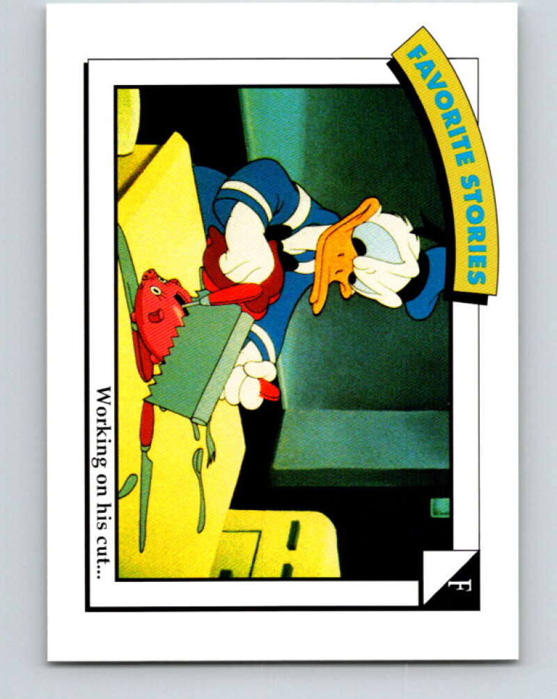1991 Impel Walt Disney #87 F Working on his cut V41786