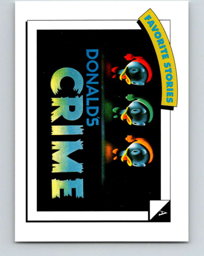 1991 Impel Walt Disney #88 A Donalds Crime V41788