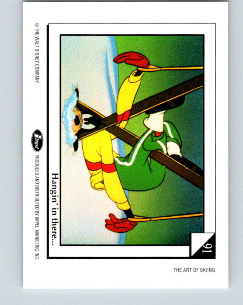 1991 Impel Walt Disney #91 G And were off V41792