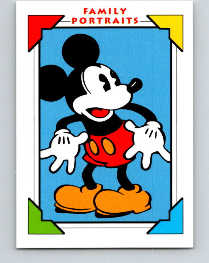 1991 Impel Walt Disney #106 Mickeys Bio Outlook V41829