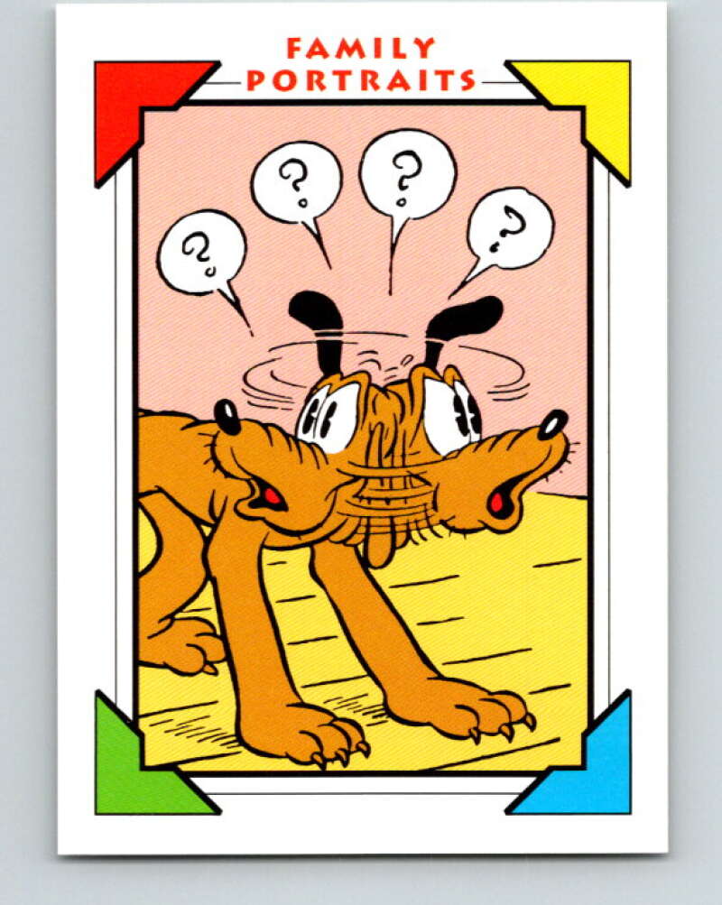 1991 Impel Walt Disney #159 Sunday Comic Strip 1936 Pluto V41935