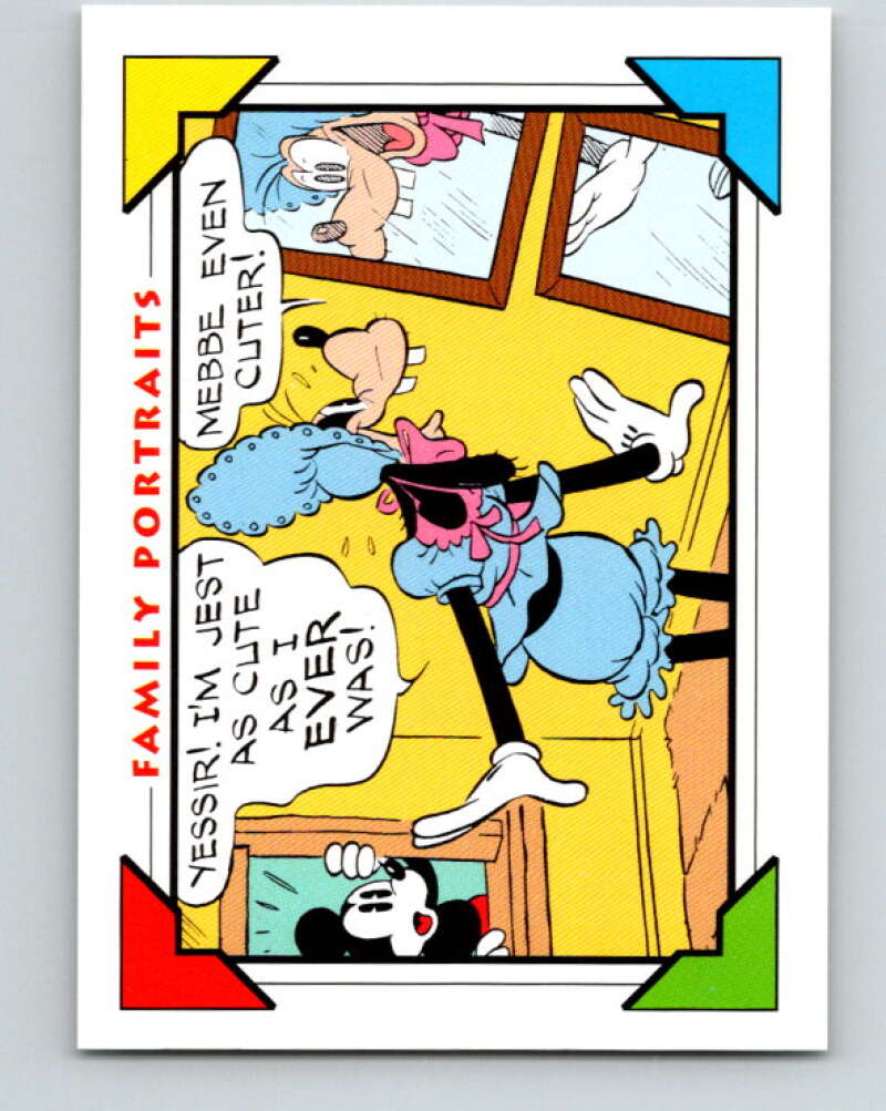 1991 Impel Walt Disney #163 Sunday Comic Strip 1937 Goofy V41945