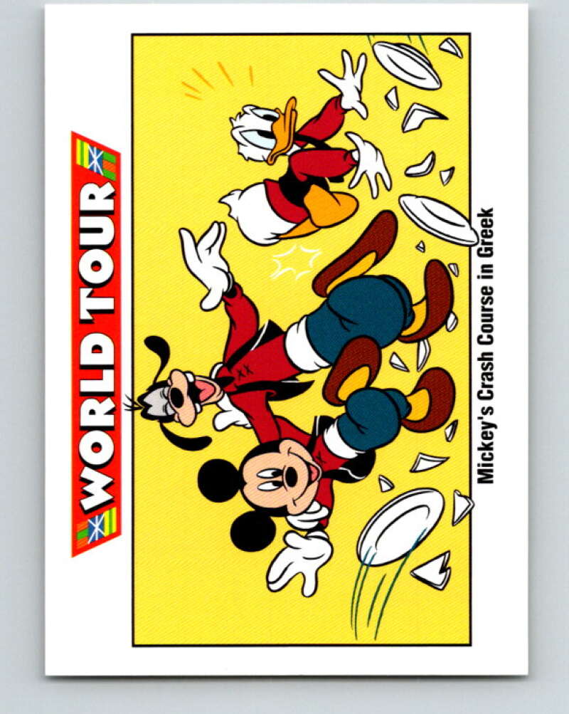 1991 Impel Walt Disney #182 Mickeys Crash Course in Greek V41982