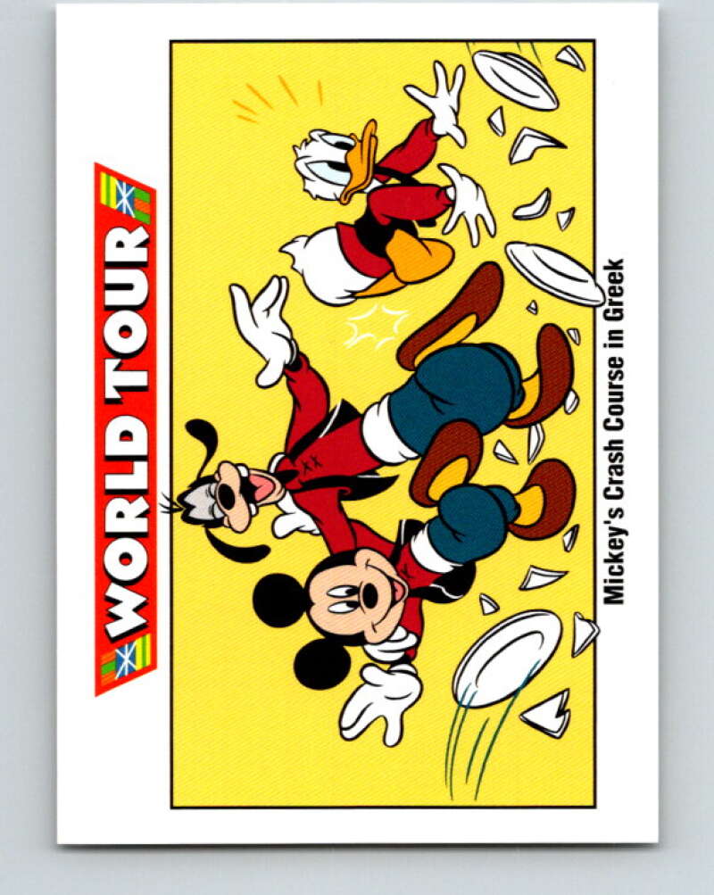 1991 Impel Walt Disney #182 Mickeys Crash Course in Greek V41983