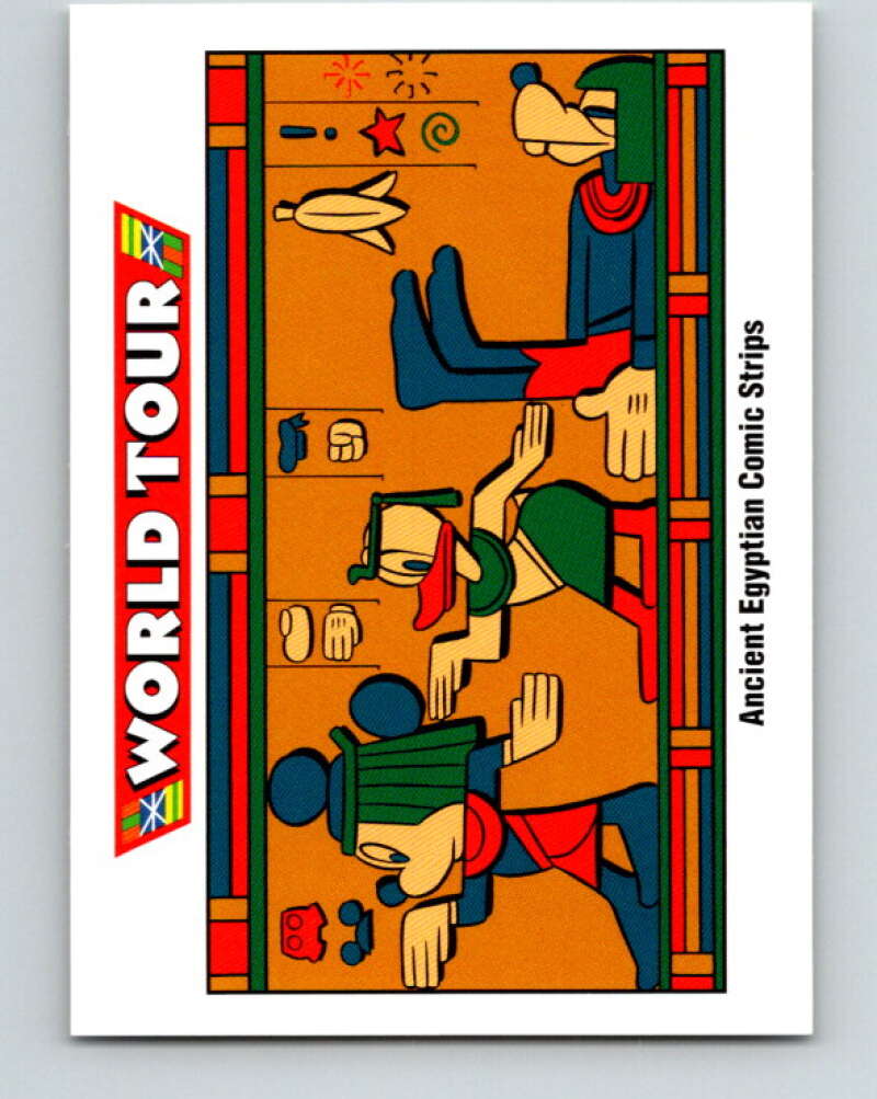 1991 Impel Walt Disney #186 Ancient Egyptian Comic Strips V41990