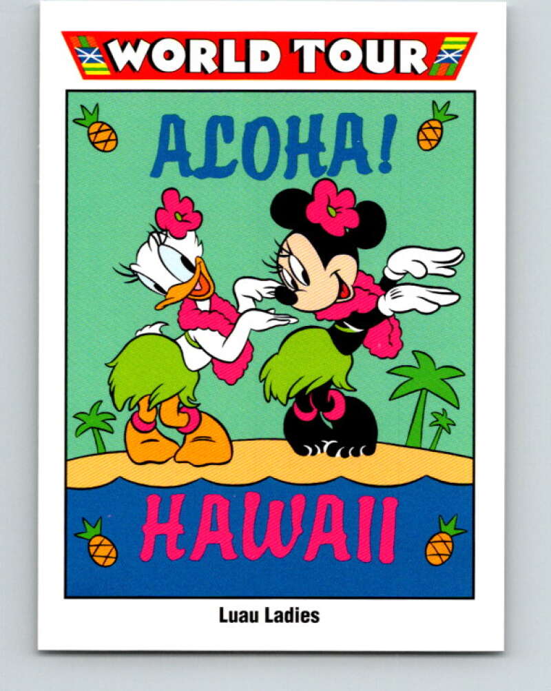 1991 Impel Walt Disney #191 Luau Ladies V42001