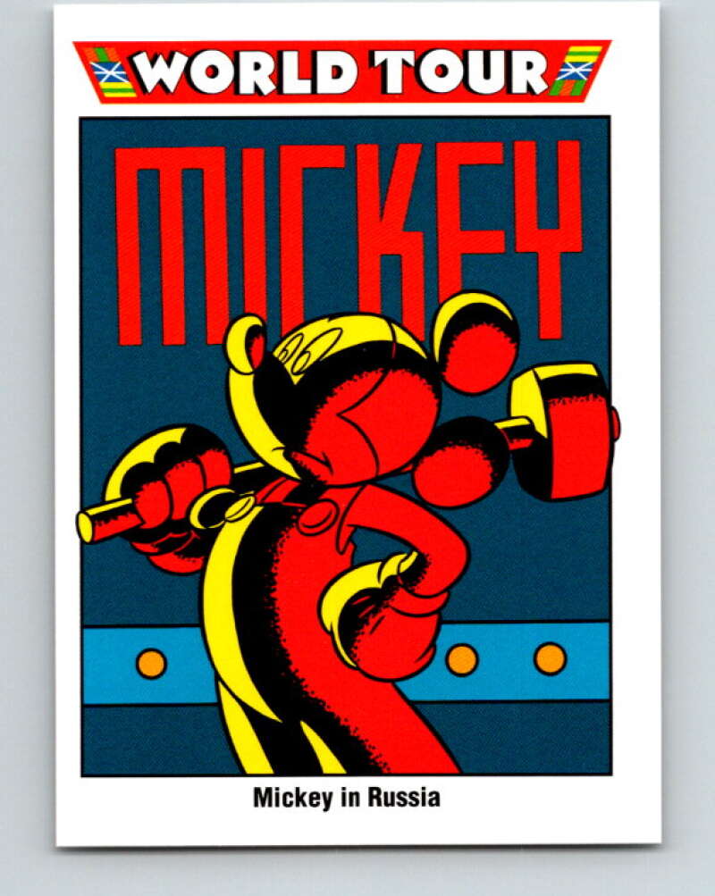 1991 Impel Walt Disney #195 Mickey in Russia V42013