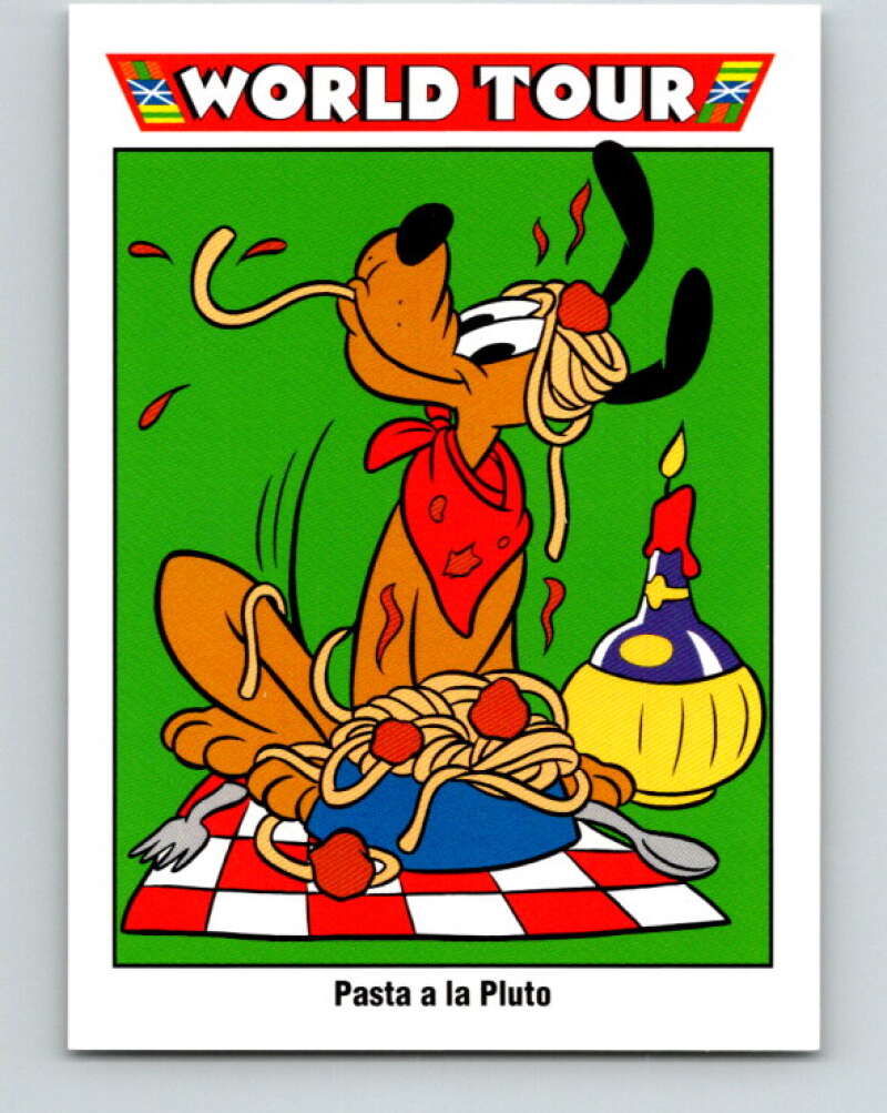 1991 Impel Walt Disney #199 Pasta a la Pluto V42019