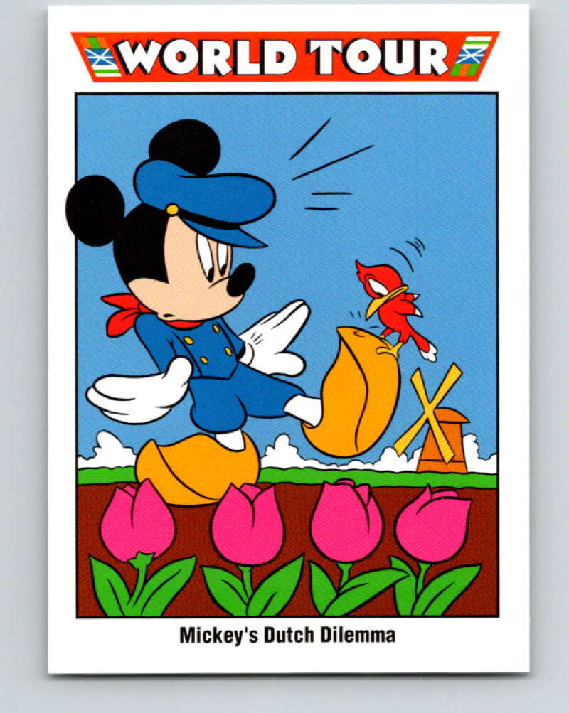 1991 Impel Walt Disney #203 Mickeys Dutch Dilemma V42026