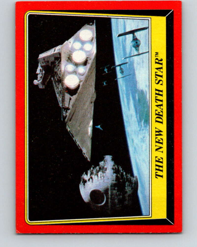 1983 Topps Star Wars Return Of The Jedi #9 The New Death Star V42045
