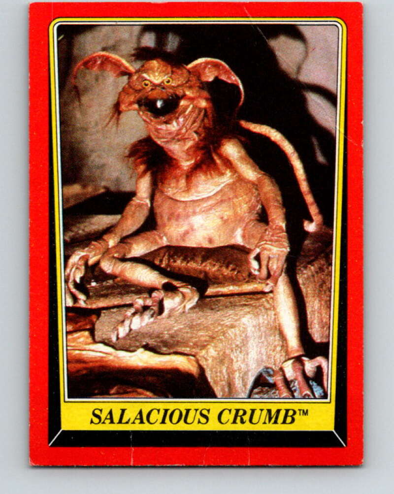 1983 Topps Star Wars Return Of The Jedi #16 Salacious Crumb V42056