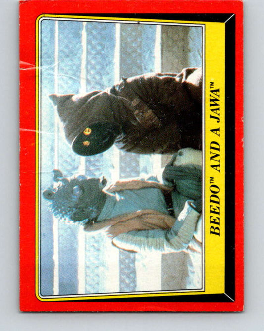 1983 Topps Star Wars Return Of The Jedi #19 Beedo and a Jawa   V42057