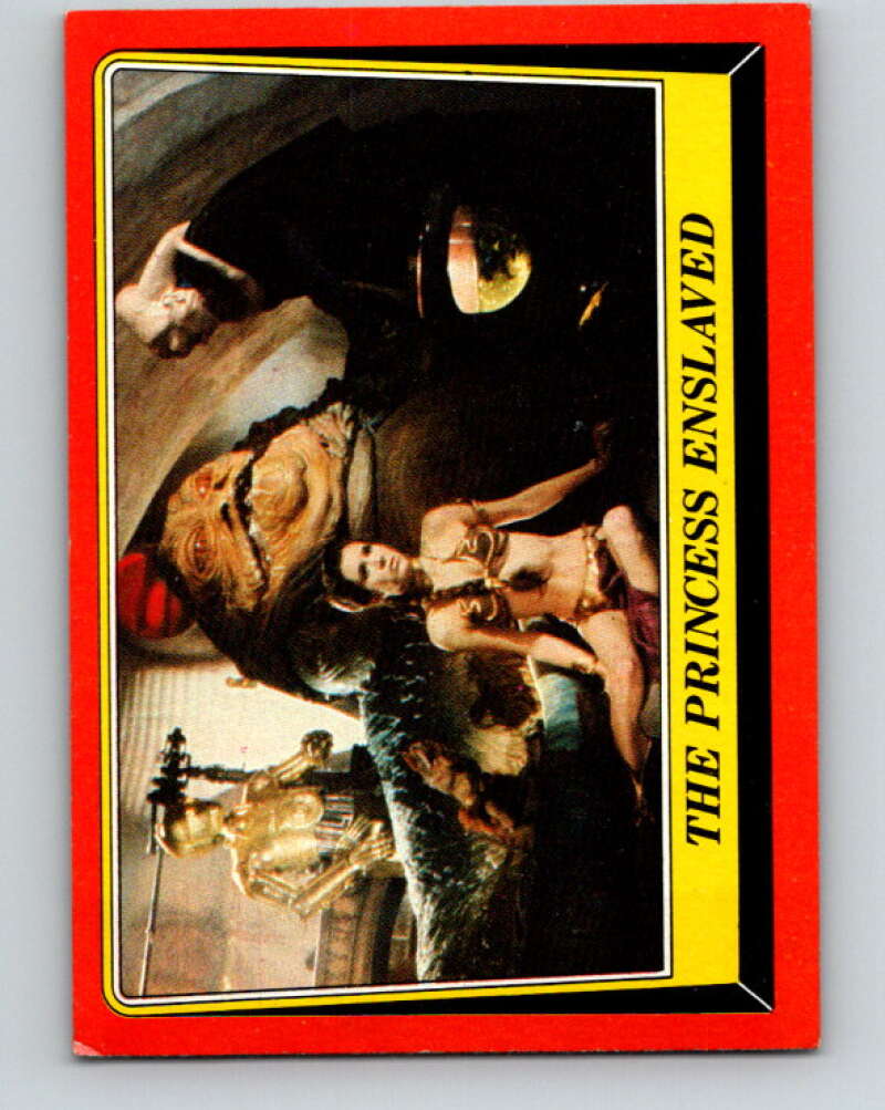 1983 Topps Star Wars Return Of The Jedi #32 The Princess Enslaved V42072