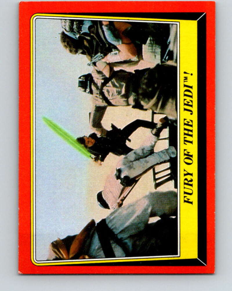 1983 Topps Star Wars Return Of The Jedi #44 Fury of the Jedi V42082