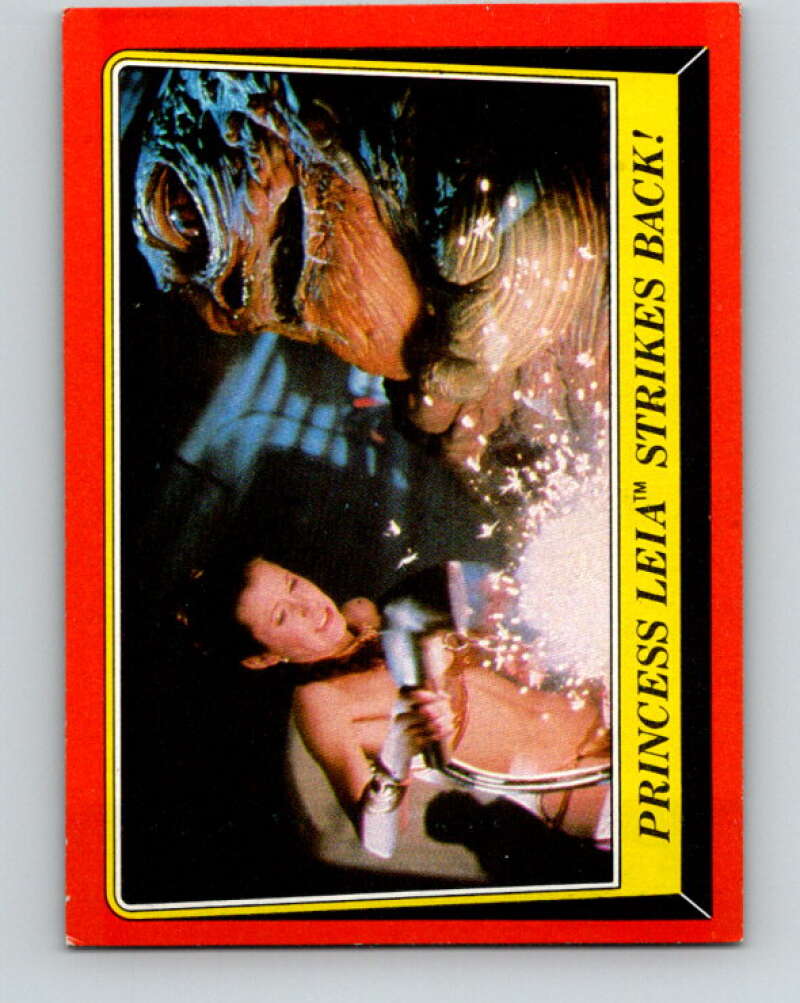 1983 Topps Star Wars Return Of The Jedi #45 Princess Leia Strikes Back V42083