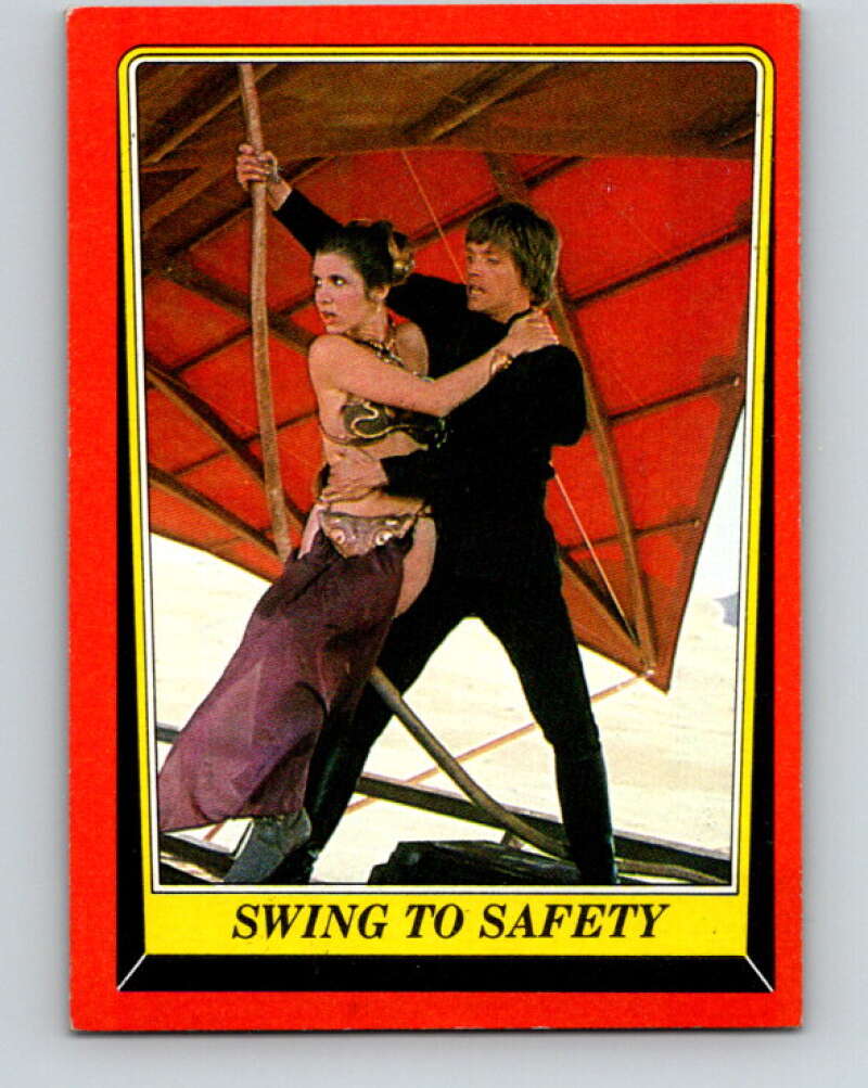 1983 Topps Star Wars Return Of The Jedi #53 Swing to Safety V42088