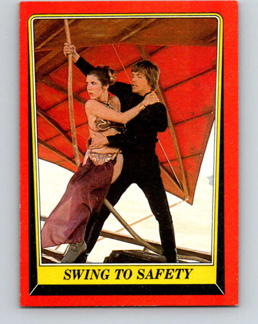 1983 Topps Star Wars Return Of The Jedi #53 Swing to Safety   V42089