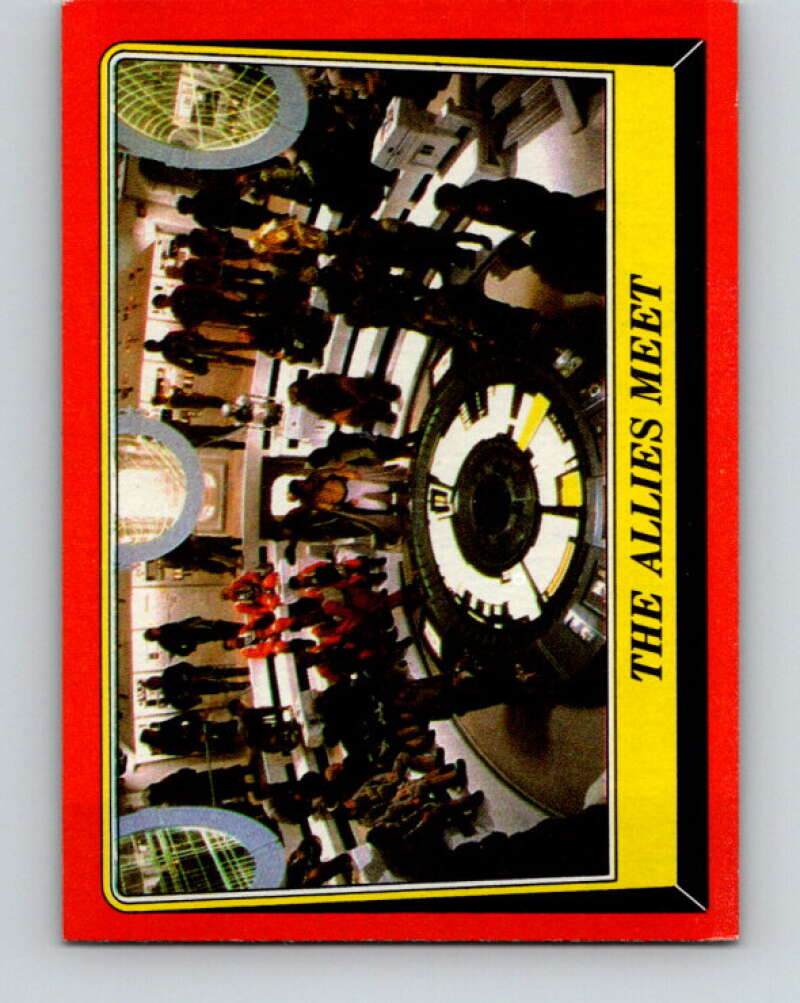 1983 Topps Star Wars Return Of The Jedi #60 The Allies Meet V42091