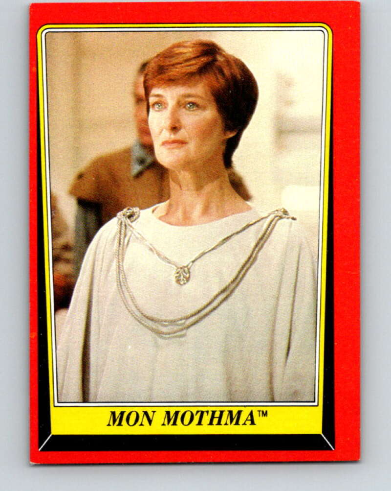 1983 Topps Star Wars Return Of The Jedi #64 Mon Mothma V42092