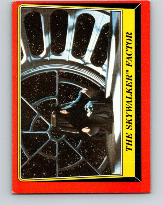 1983 Topps Star Wars Return Of The Jedi #77 The Skywalker Factor   V42100