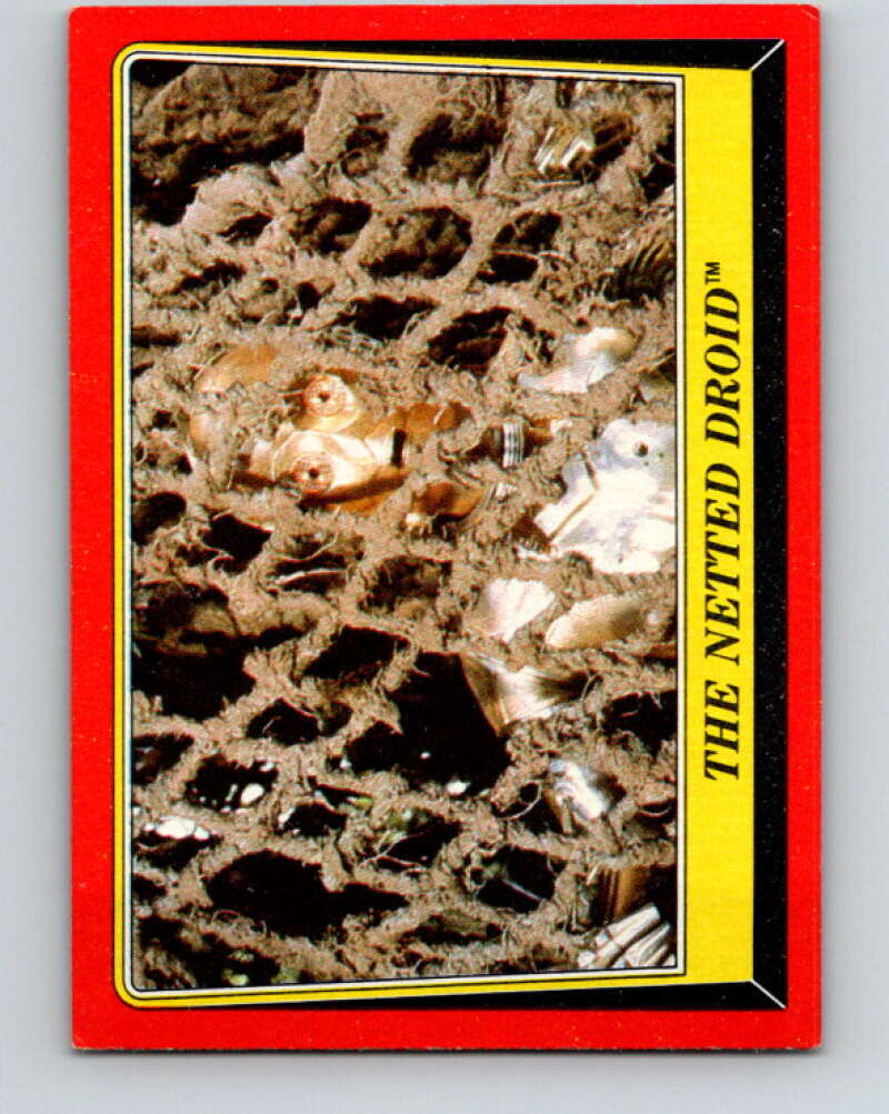 1983 Topps Star Wars Return Of The Jedi #79 The Netted Droid V42101