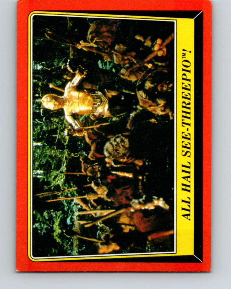 1983 Topps Star Wars Return Of The Jedi #80 All Hail See-Threepio V42102