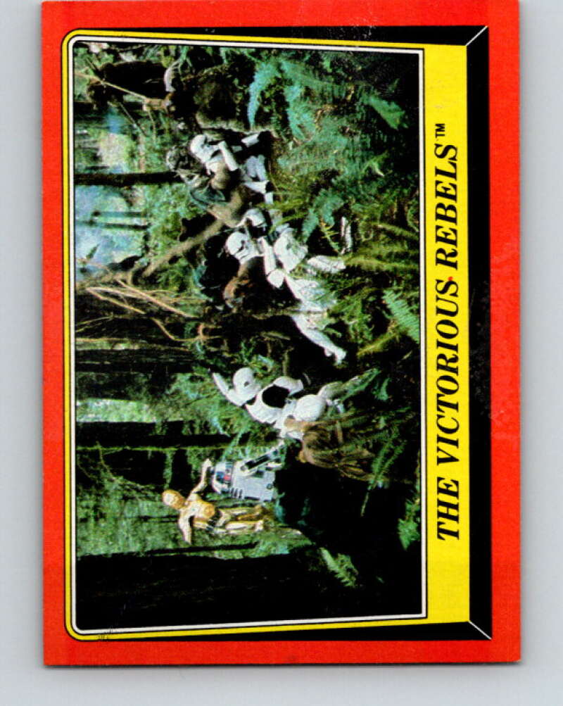 1983 Topps Star Wars Return Of The Jedi #114 The Victorious Rebels V42126