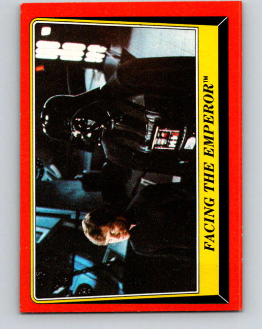 1983 Topps Star Wars Return Of The Jedi #116 Facing the Emperor   V42128