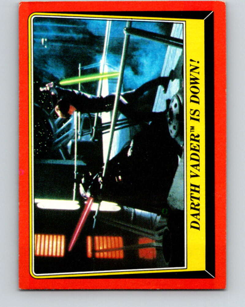 1983 Topps Star Wars Return Of The Jedi #121 Darth Vader Is Down V42134