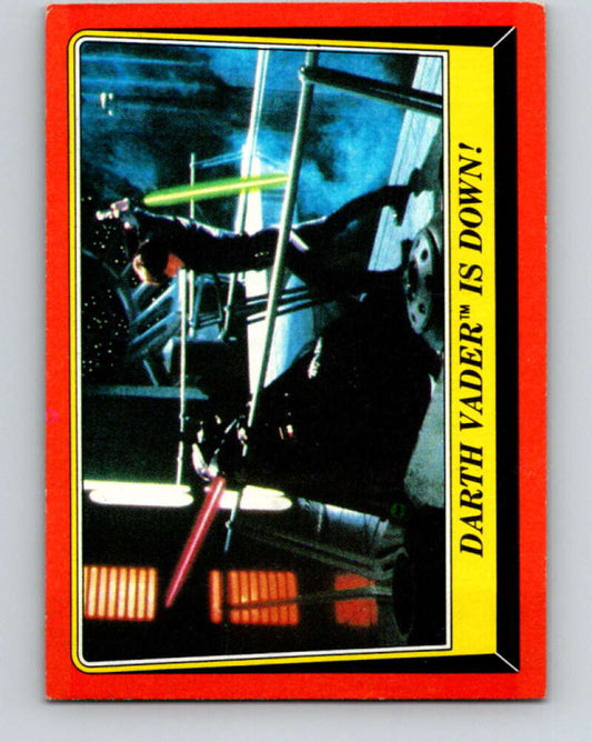 1983 Topps Star Wars Return Of The Jedi #121 Darth Vader Is Down   V42134