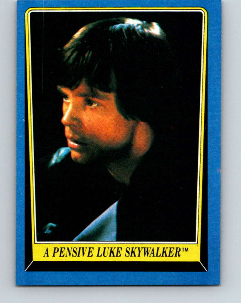 1983 Topps Star Wars Return Of The Jedi #152 A Pensive Luke Skywalker V42142