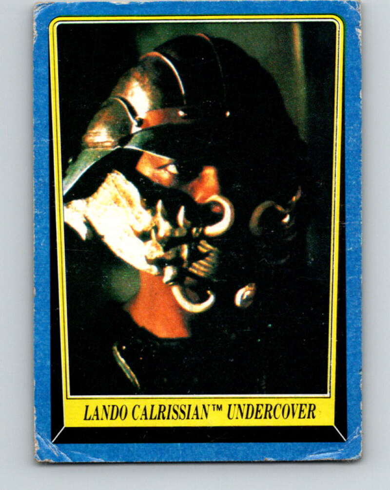 1983 Topps Star Wars Return Of The Jedi #204 Lando Calrissian Undercover V42149