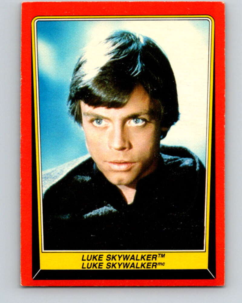 1983 OPC Star Wars Return Of The Jedi #2 Luke Skywalker V42159