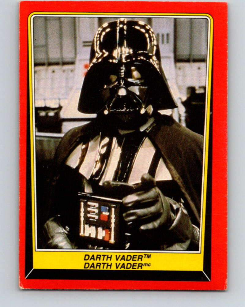 1983 OPC Star Wars Return Of The Jedi #3 Darth Vader V42163
