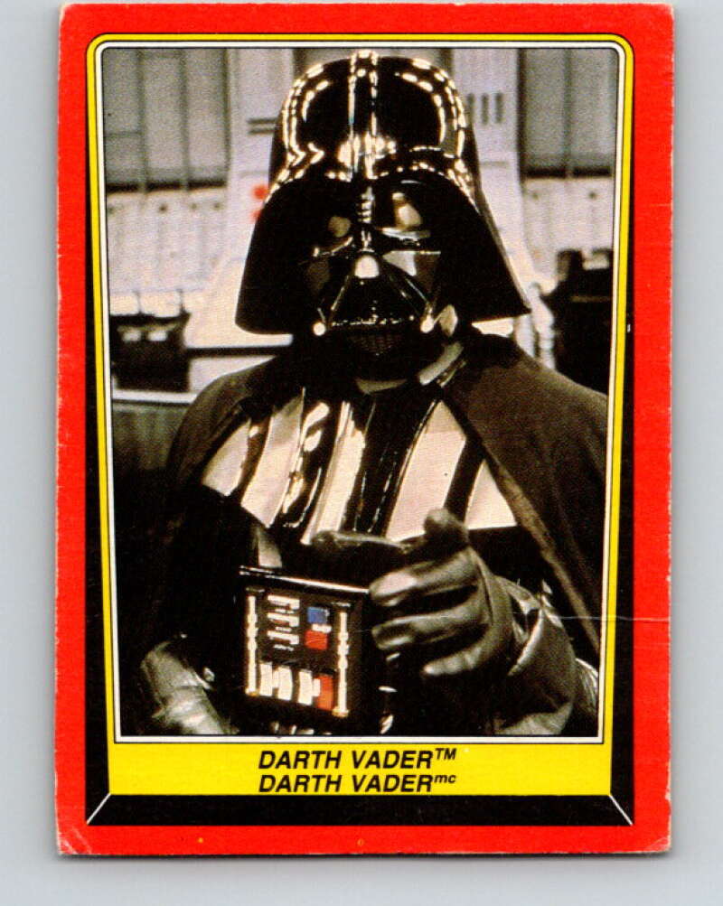 1983 OPC Star Wars Return Of The Jedi #3 Darth Vader V42166