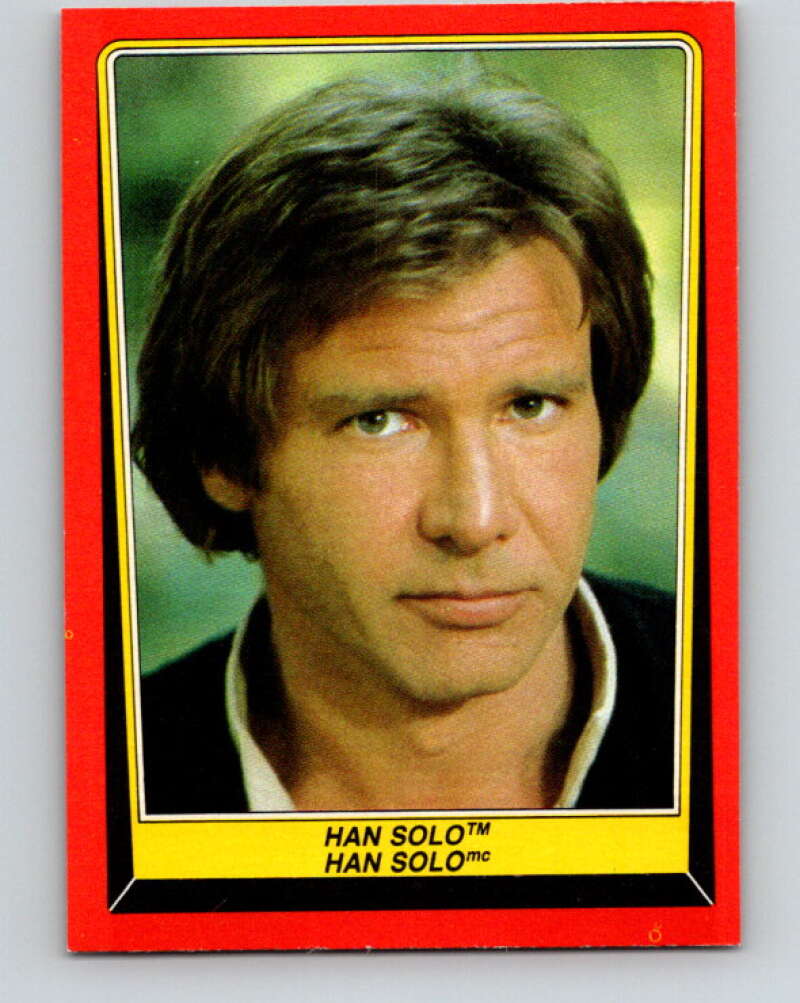 1983 OPC Star Wars Return Of The Jedi #4 Han Solo   V42167