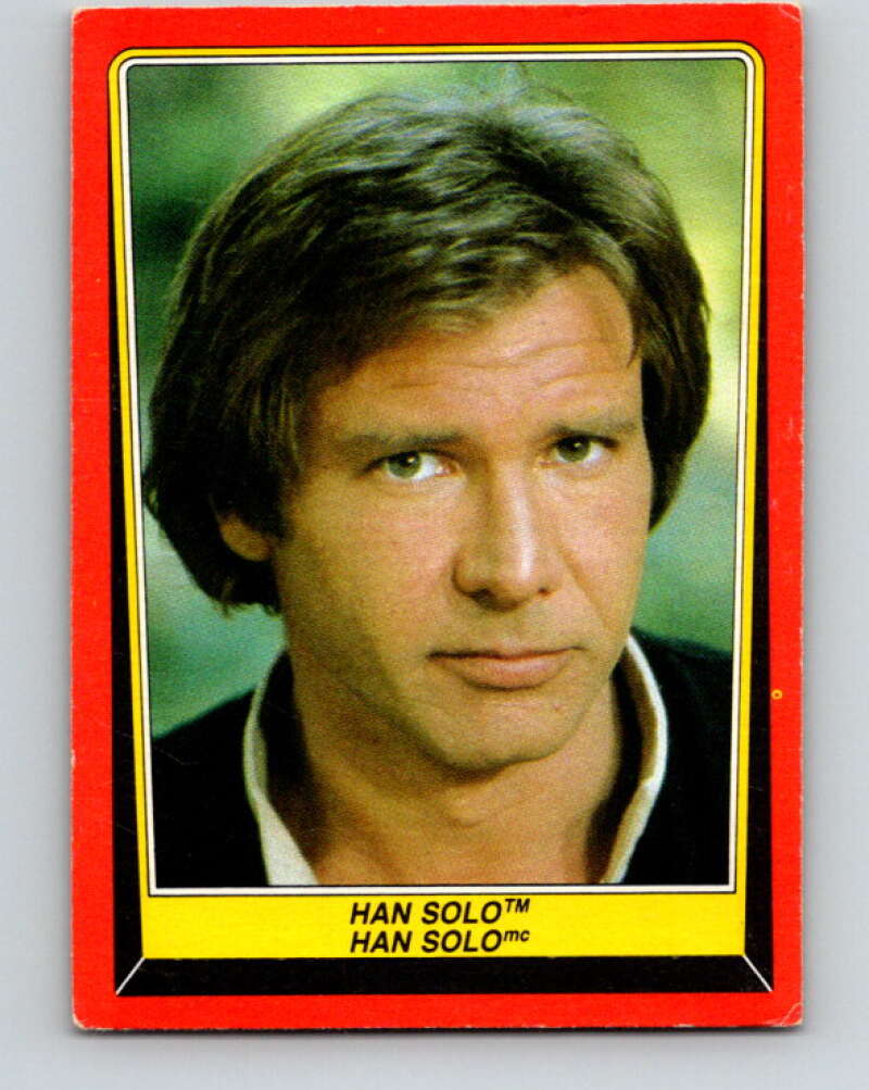 1983 OPC Star Wars Return Of The Jedi #4 Han Solo V42169