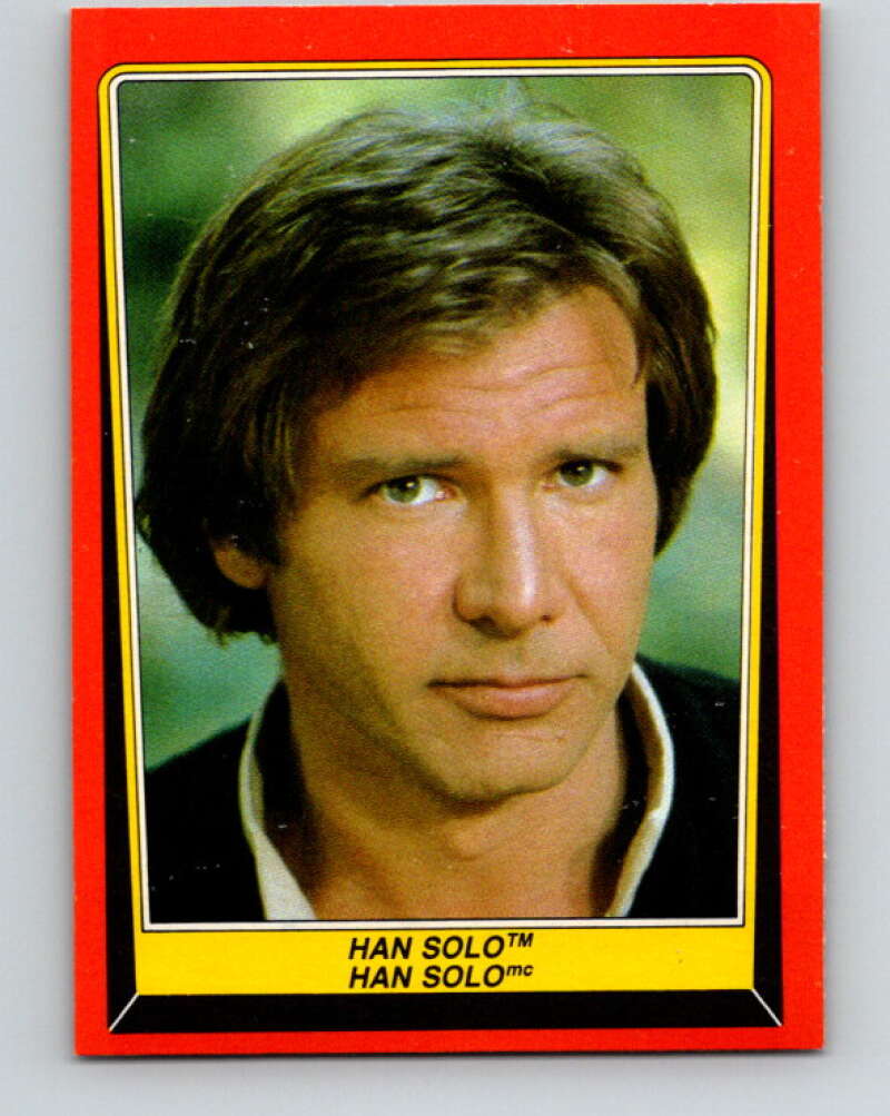 1983 OPC Star Wars Return Of The Jedi #4 Han Solo V42170